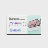 LG Monitor 98" 98UH5J-H, 4K UHD, IPS, HDMI, DP, crni